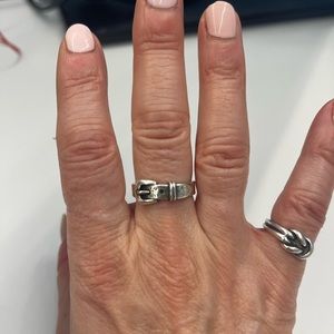 James avery belt buckle ring